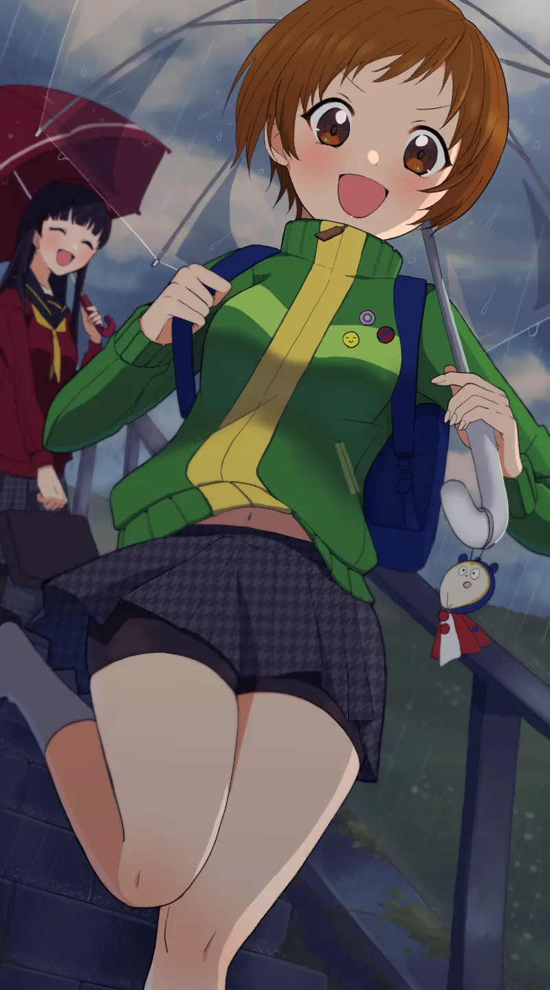 Chie Satonaka Can't Endure it porn comic picture 32