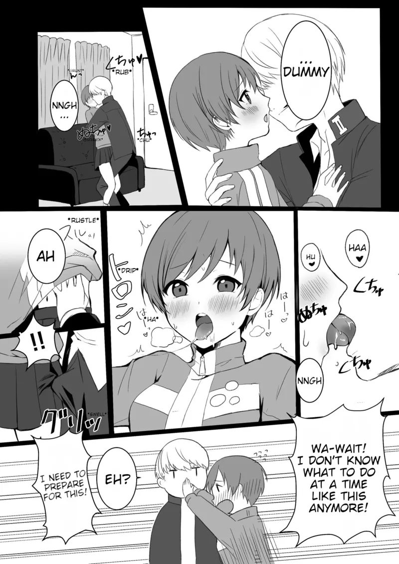 Chie Satonaka Can't Endure it porn comic picture 7