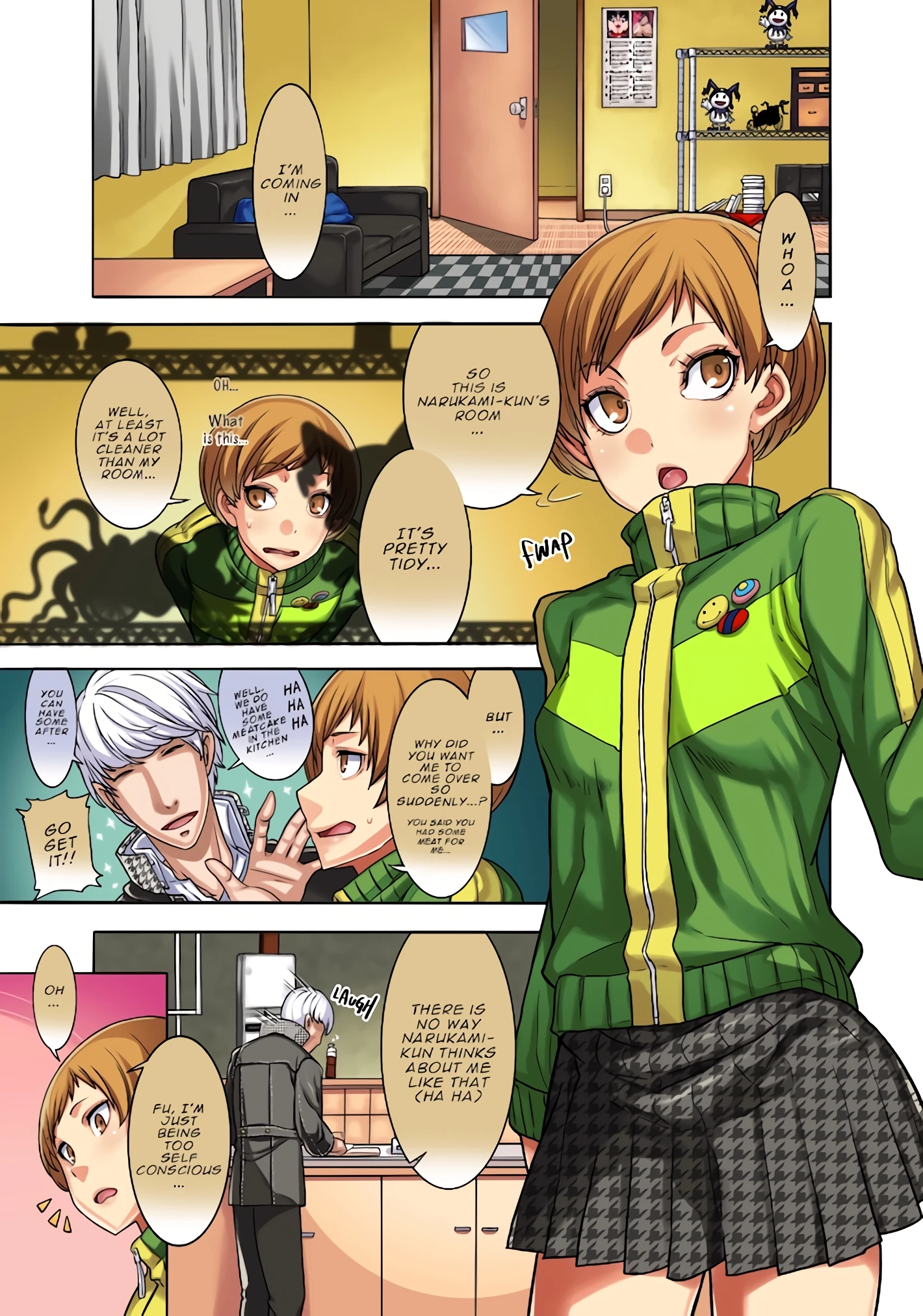 Chie the Wall porn comic picture 2