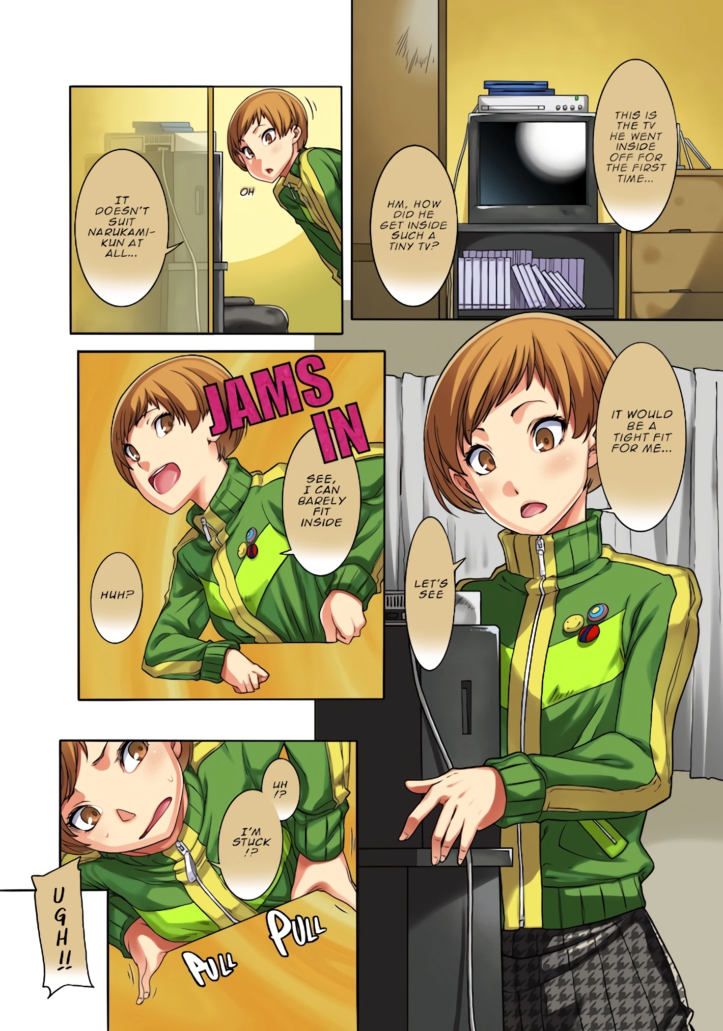 Chie the Wall porn comic picture 3