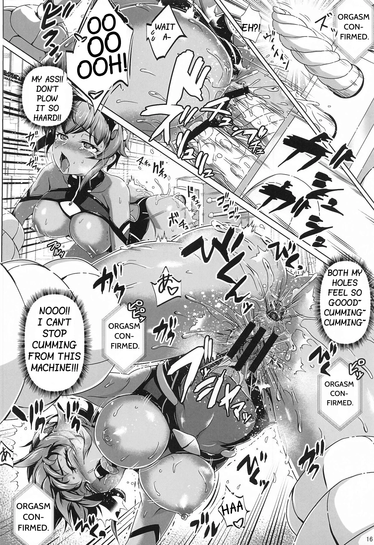 Chou Koudaisen Escalation Heroines porn comic picture 13