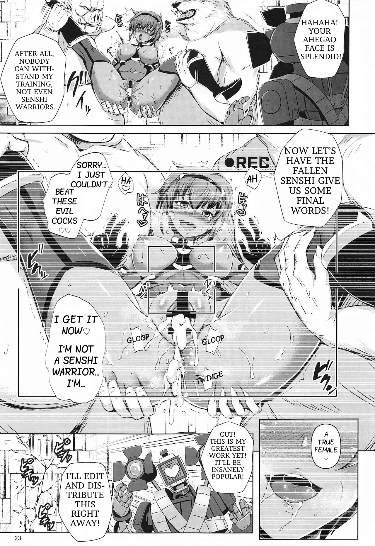 Chou Koudaisen Escalation Heroines porn comic picture 20