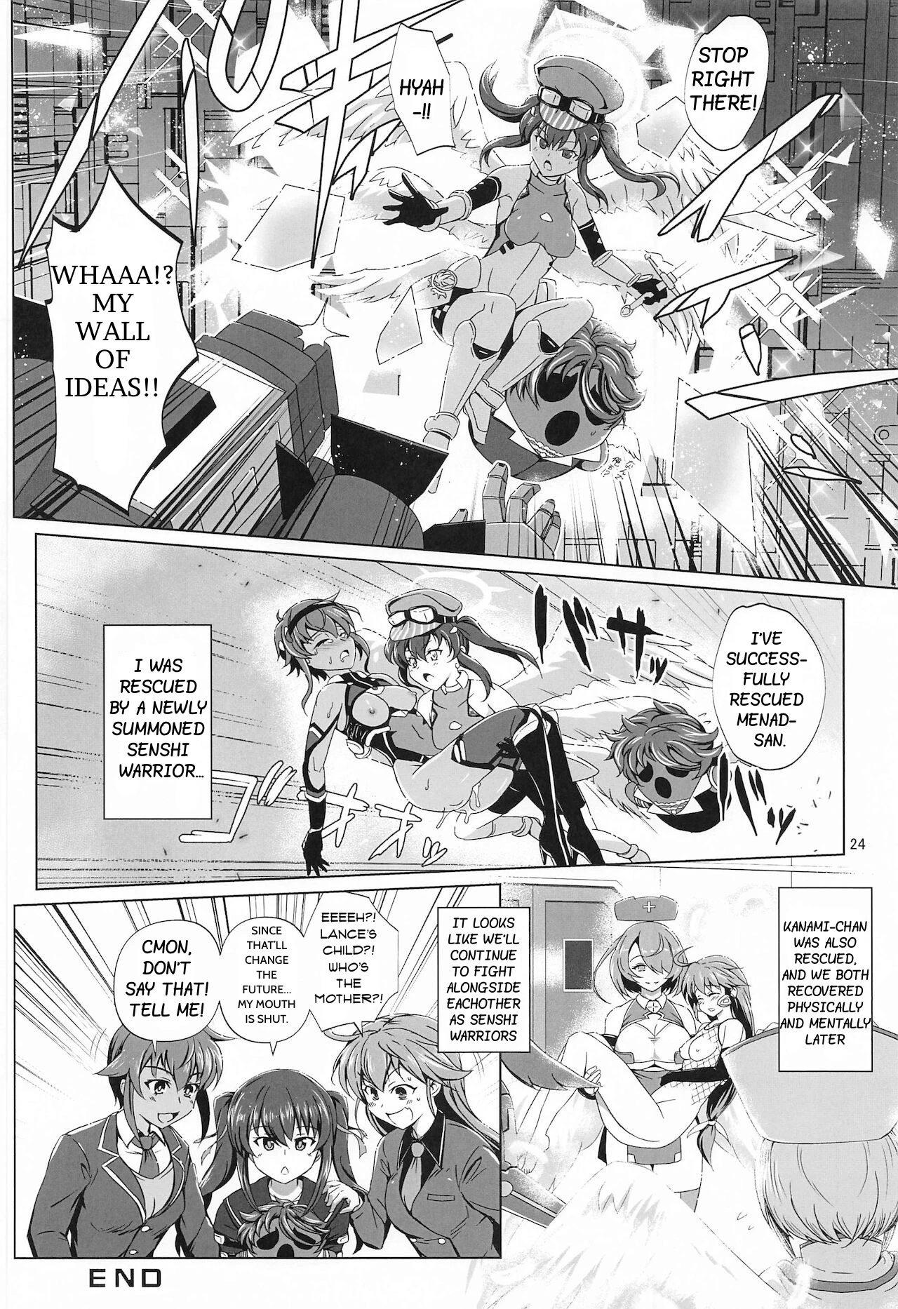 Chou Koudaisen Escalation Heroines porn comic picture 21