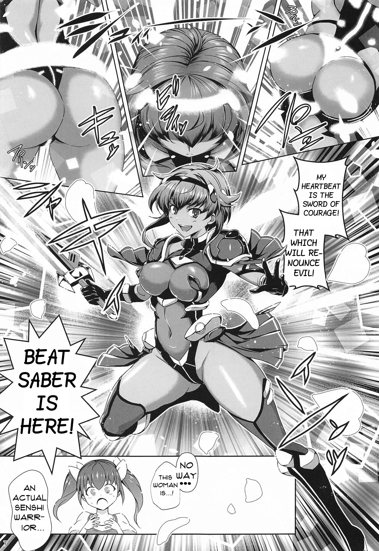 Chou Koudaisen Escalation Heroines porn comic picture 4