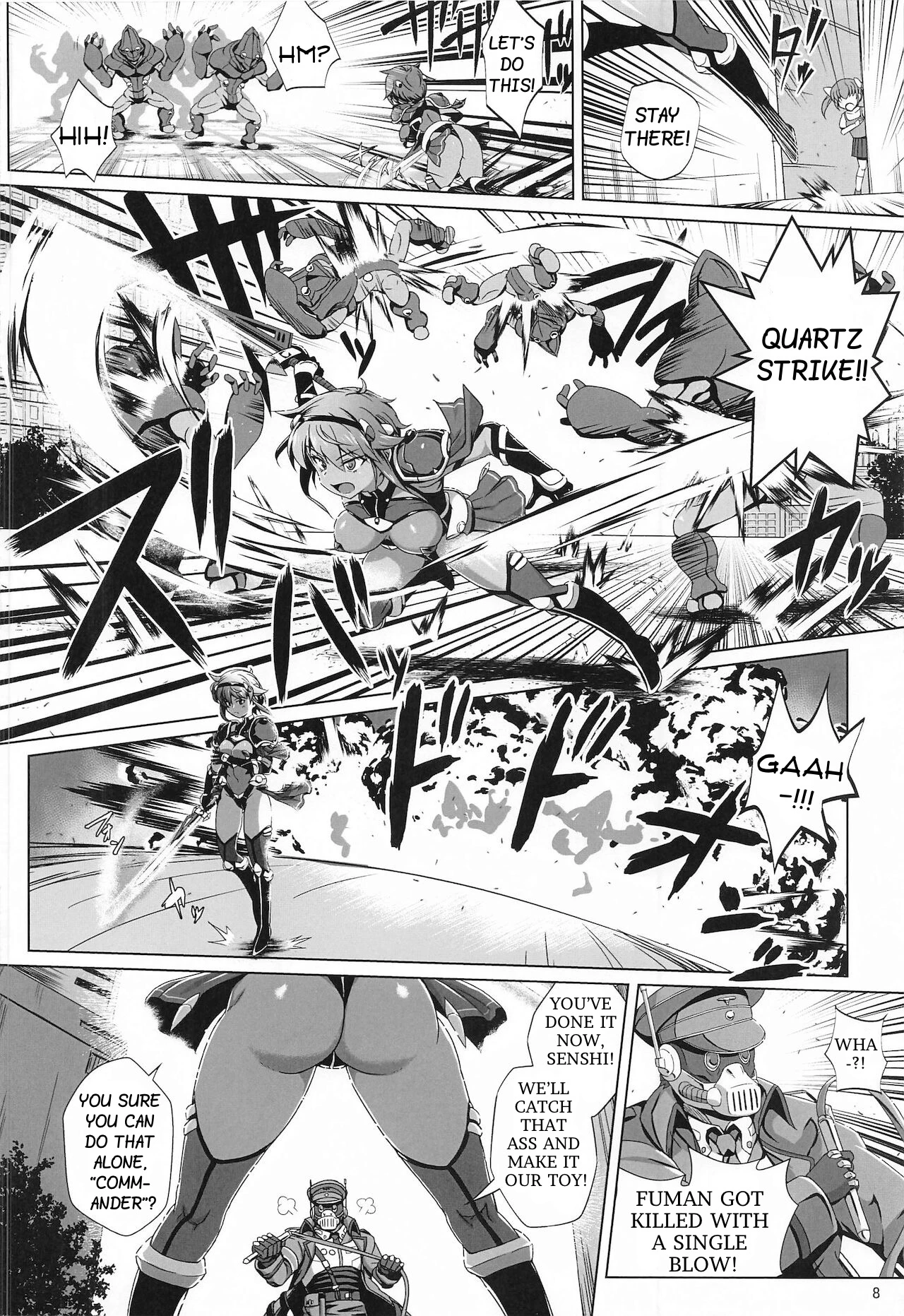 Chou Koudaisen Escalation Heroines porn comic picture 5