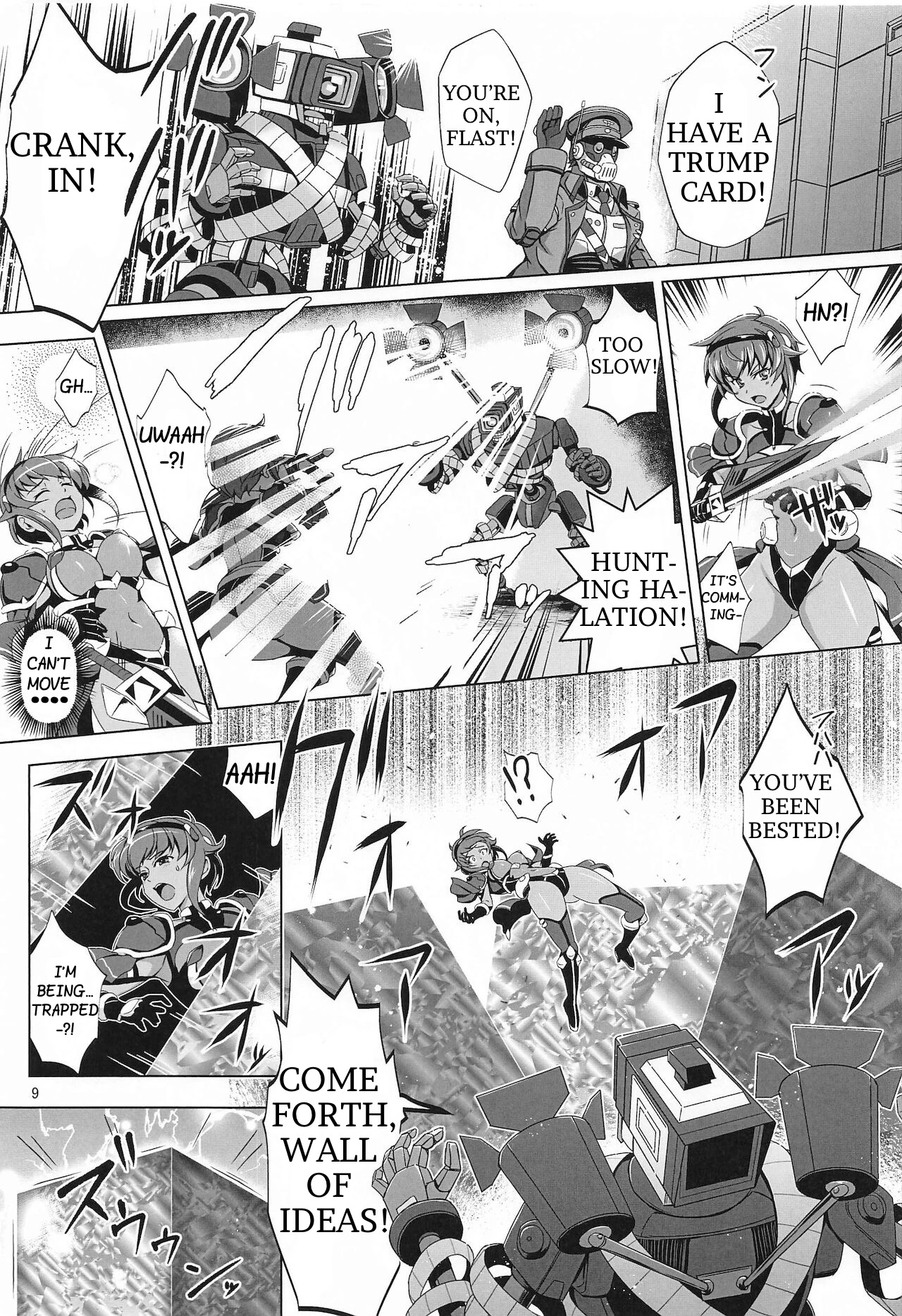 Chou Koudaisen Escalation Heroines porn comic picture 6