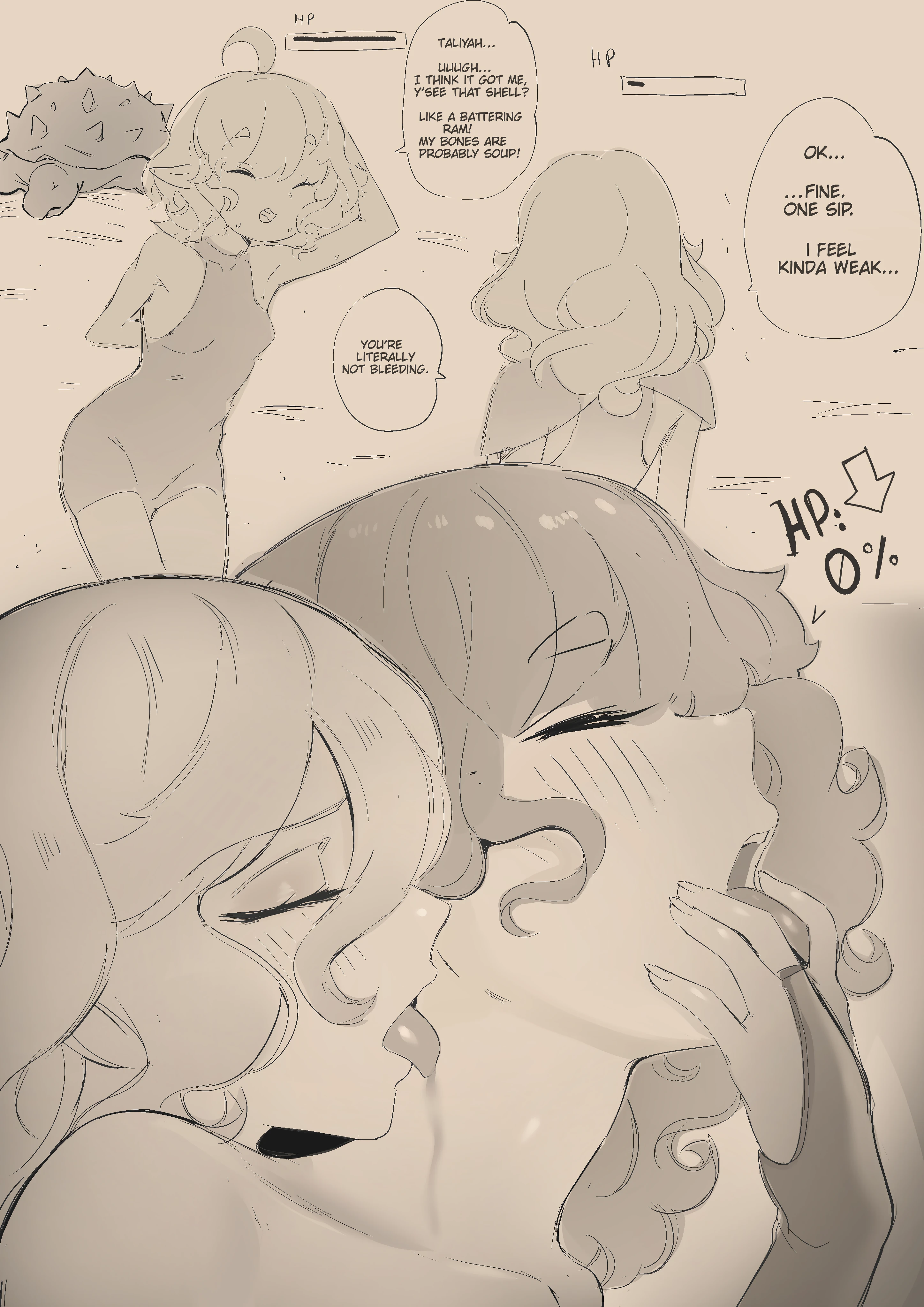 Cleric Taliyah: Dumb and Cute porn comic picture 5