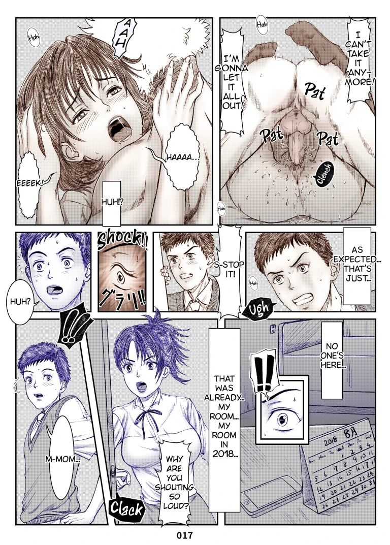 Closet to Summer - Time Slip Mother Netorare porn comic picture 17