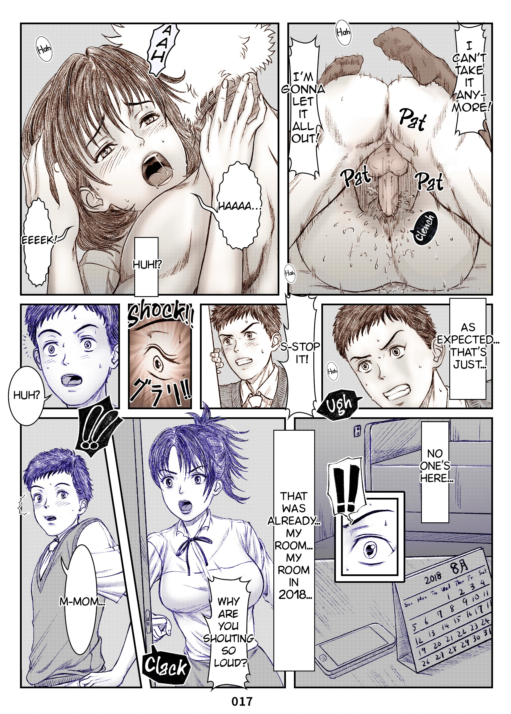 Closet to Summer - Time Slip Mother Netorare porn comic picture 17