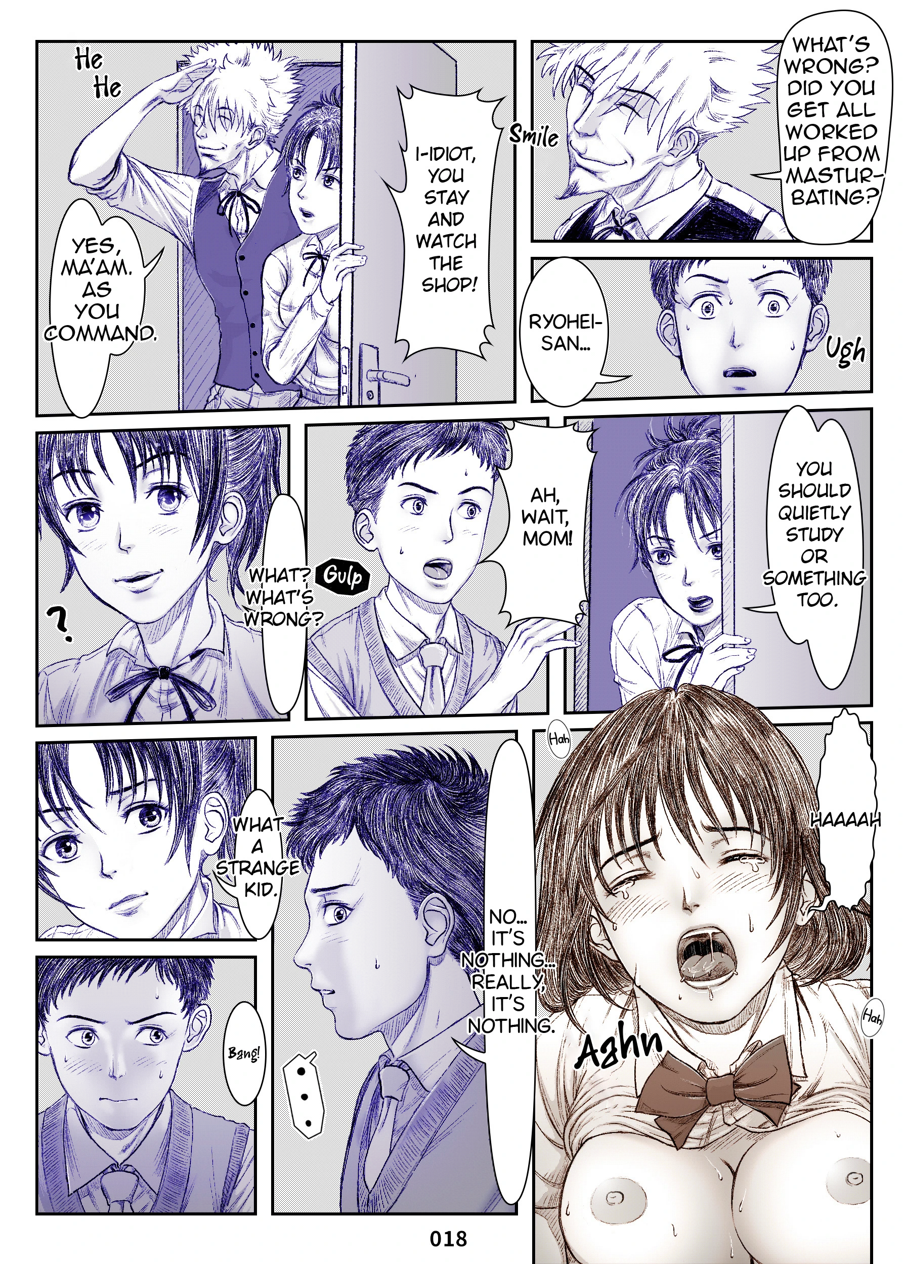 Closet to Summer - Time Slip Mother Netorare porn comic picture 18