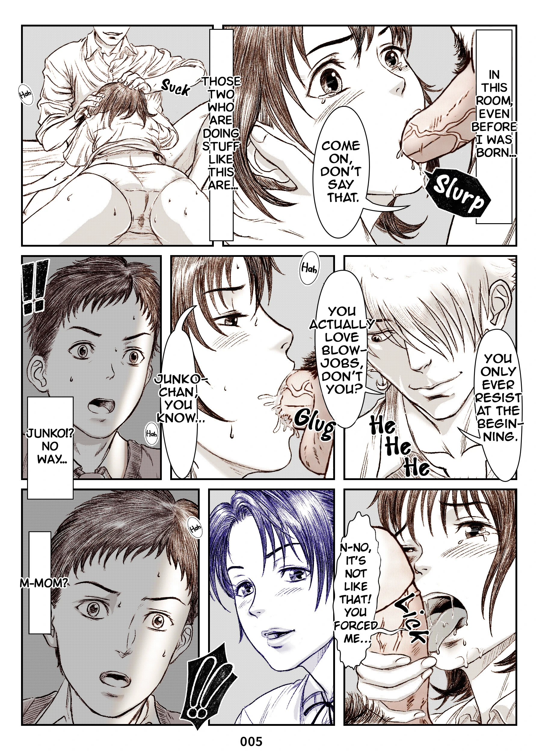 Closet to Summer - Time Slip Mother Netorare porn comic picture 5