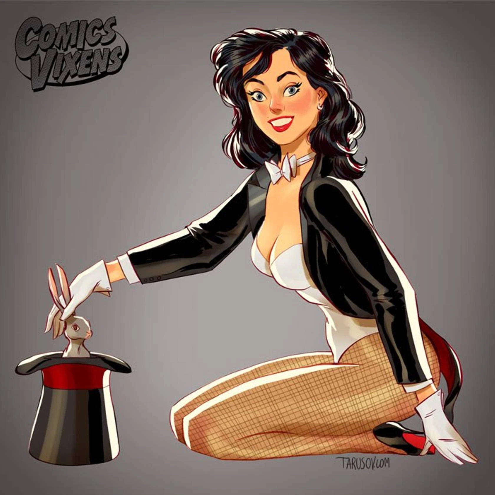 Comic Vixens porn comic picture 22