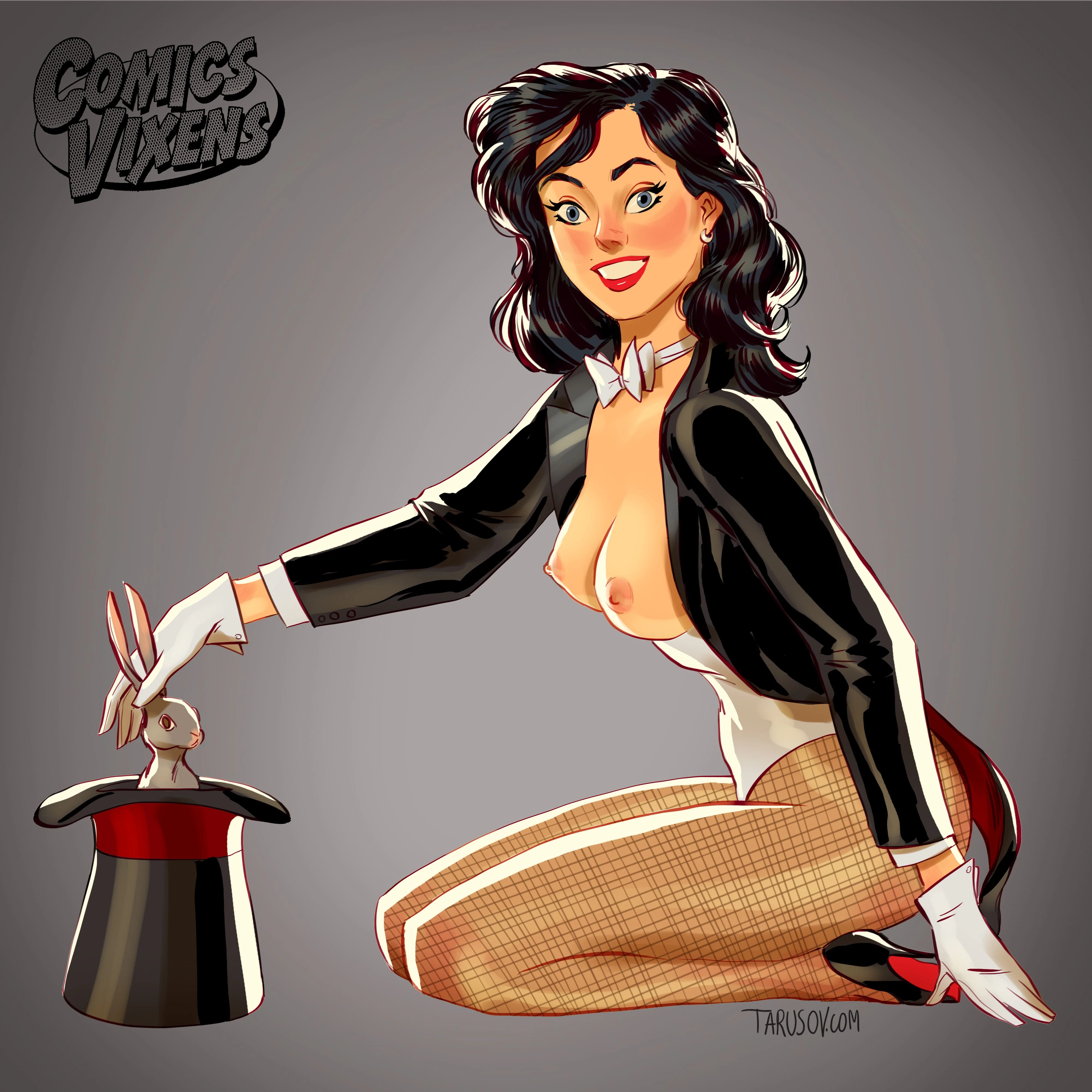 Comic Vixens porn comic picture 6