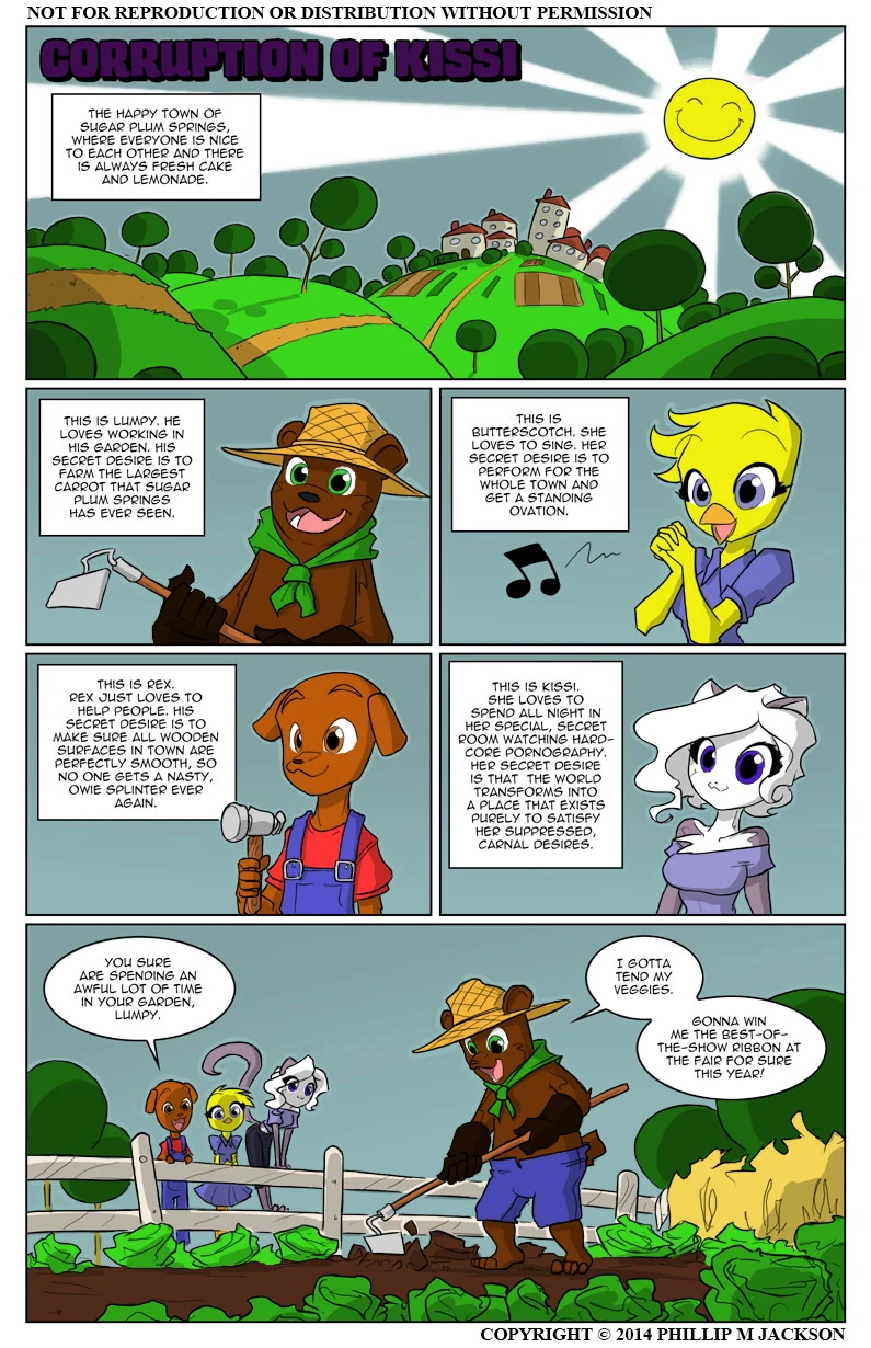 Corruption of Kissi porn comic picture 1