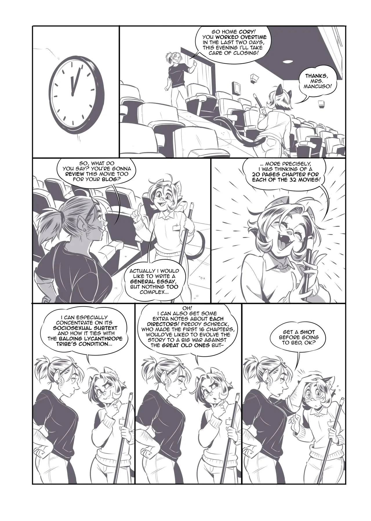 Cory & Abby - Chapter 1: A Little Distraction porn comic picture 5