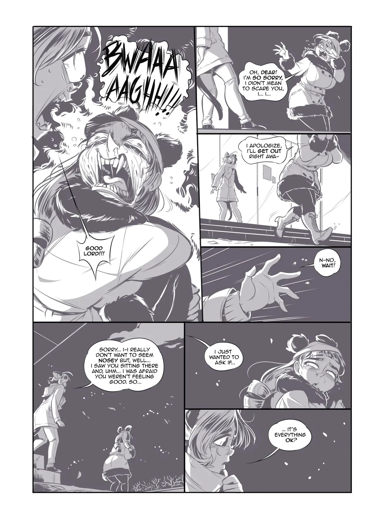 Cory & Abby - Chapter 1: A Little Distraction porn comic picture 7