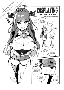 Cosplaying with my GF! porn comic picture 1