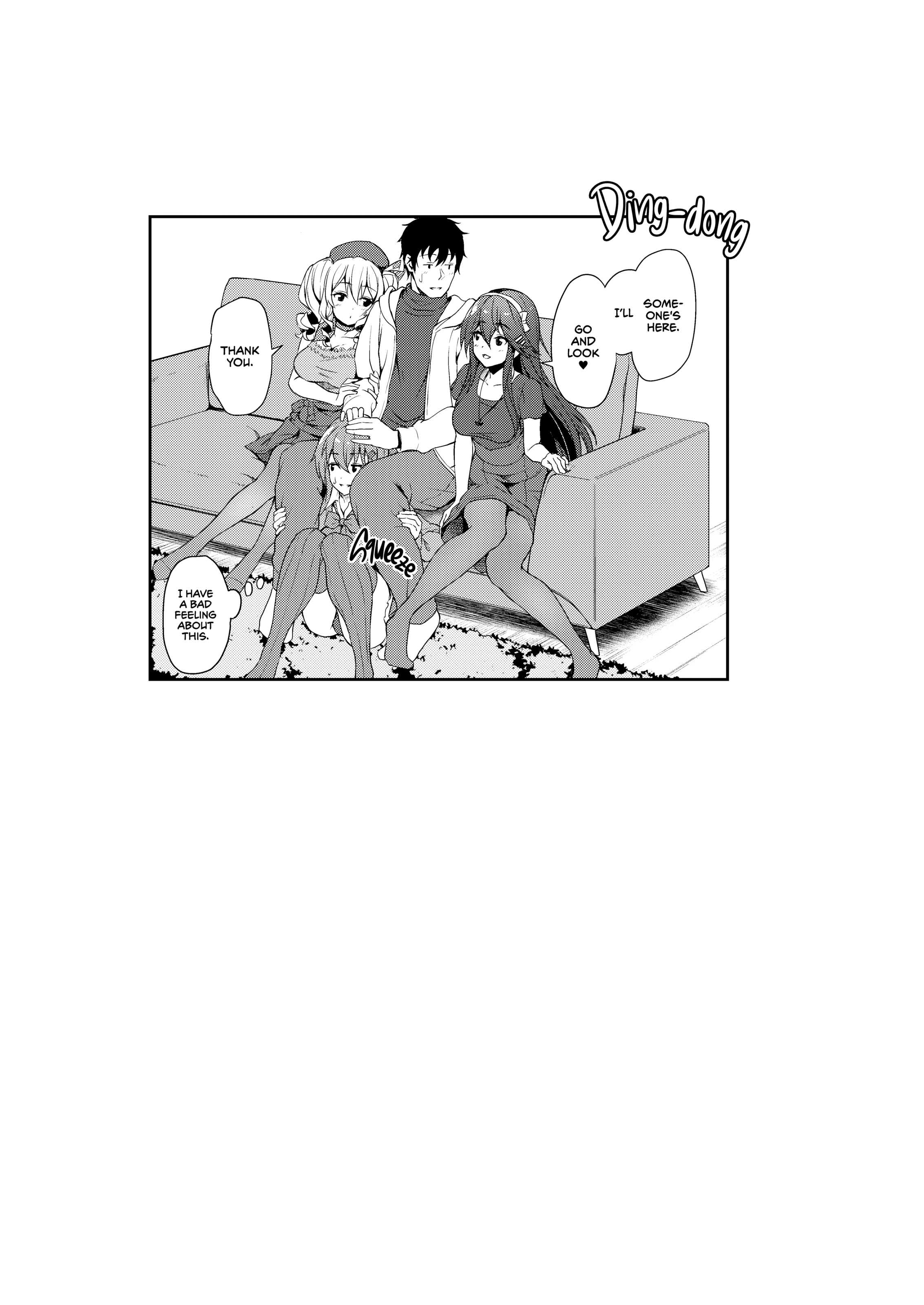 Couch Potato Suzuya and the Uninvited Guests porn comic picture 26