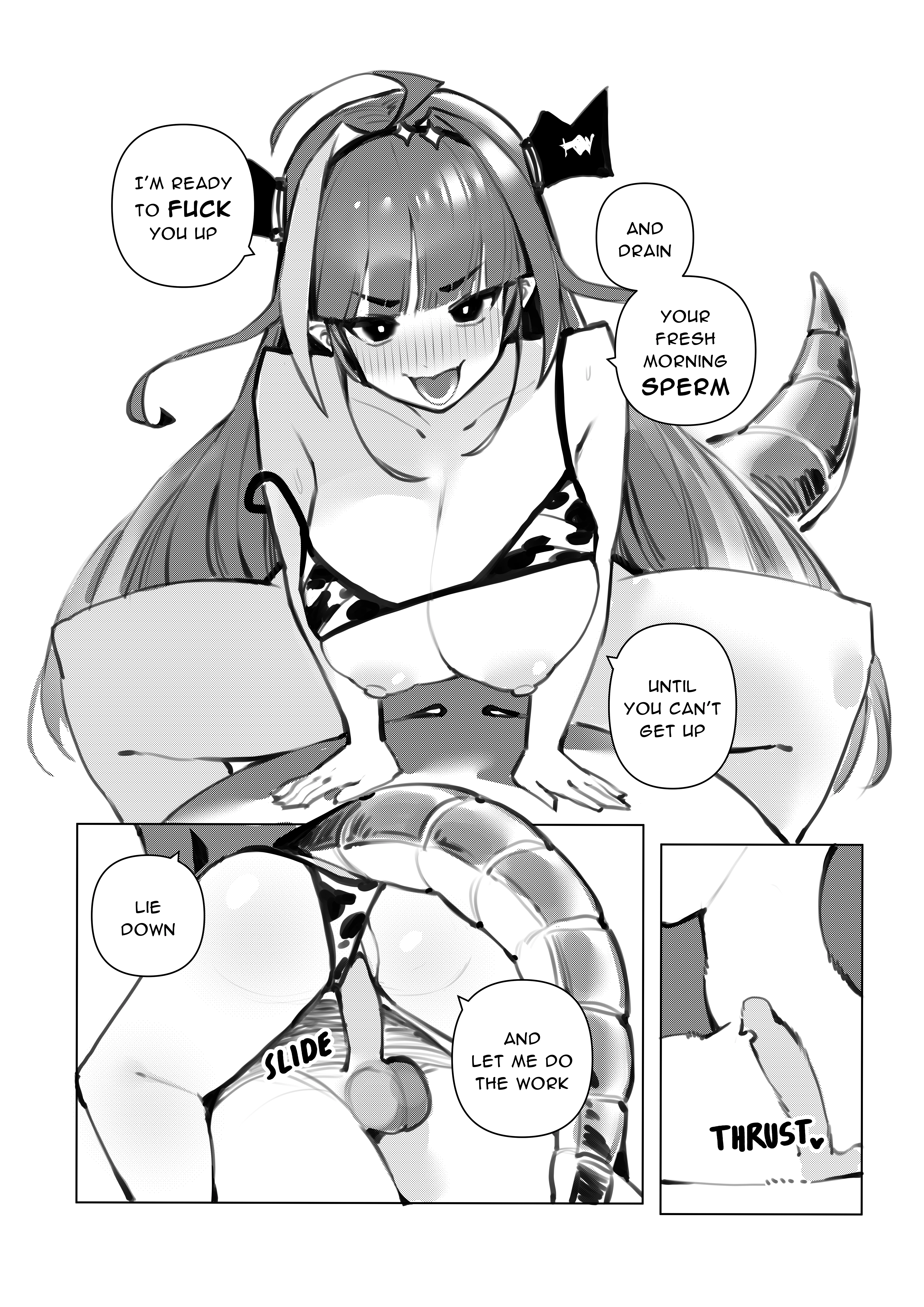 Cowgirl porn comic picture 2