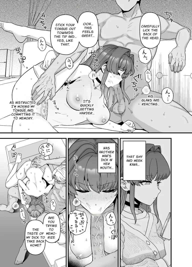 Cuckold Trial: My girlfriend cheats on me for my sake porn comic picture 14