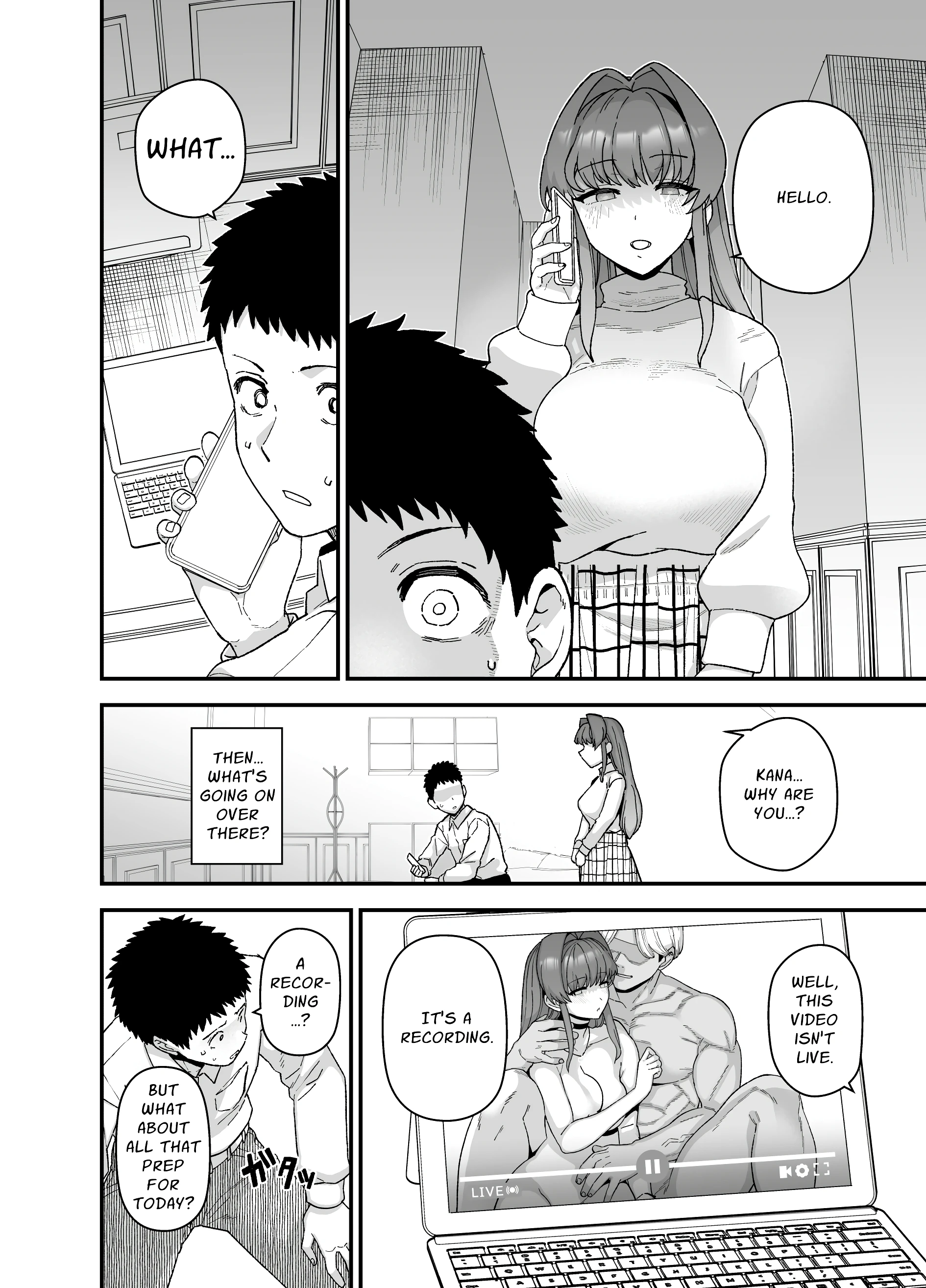 Cuckold Trial: My girlfriend cheats on me for my sake porn comic picture 27