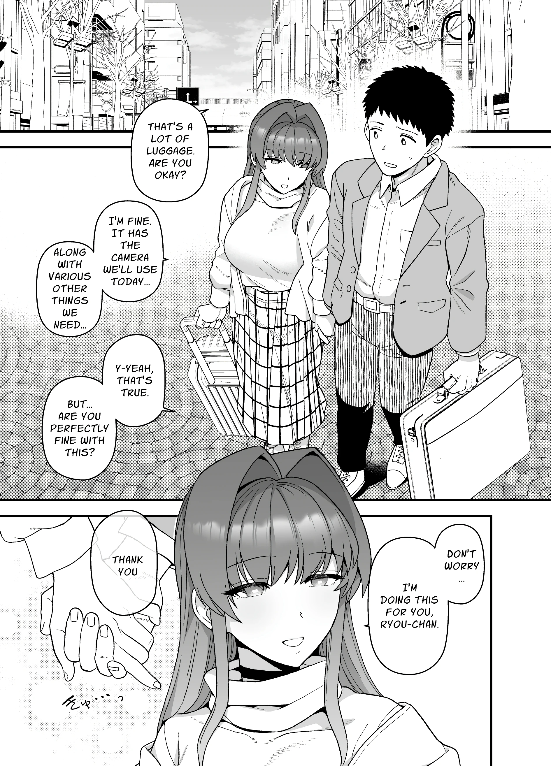 Cuckold Trial: My girlfriend cheats on me for my sake porn comic picture 4