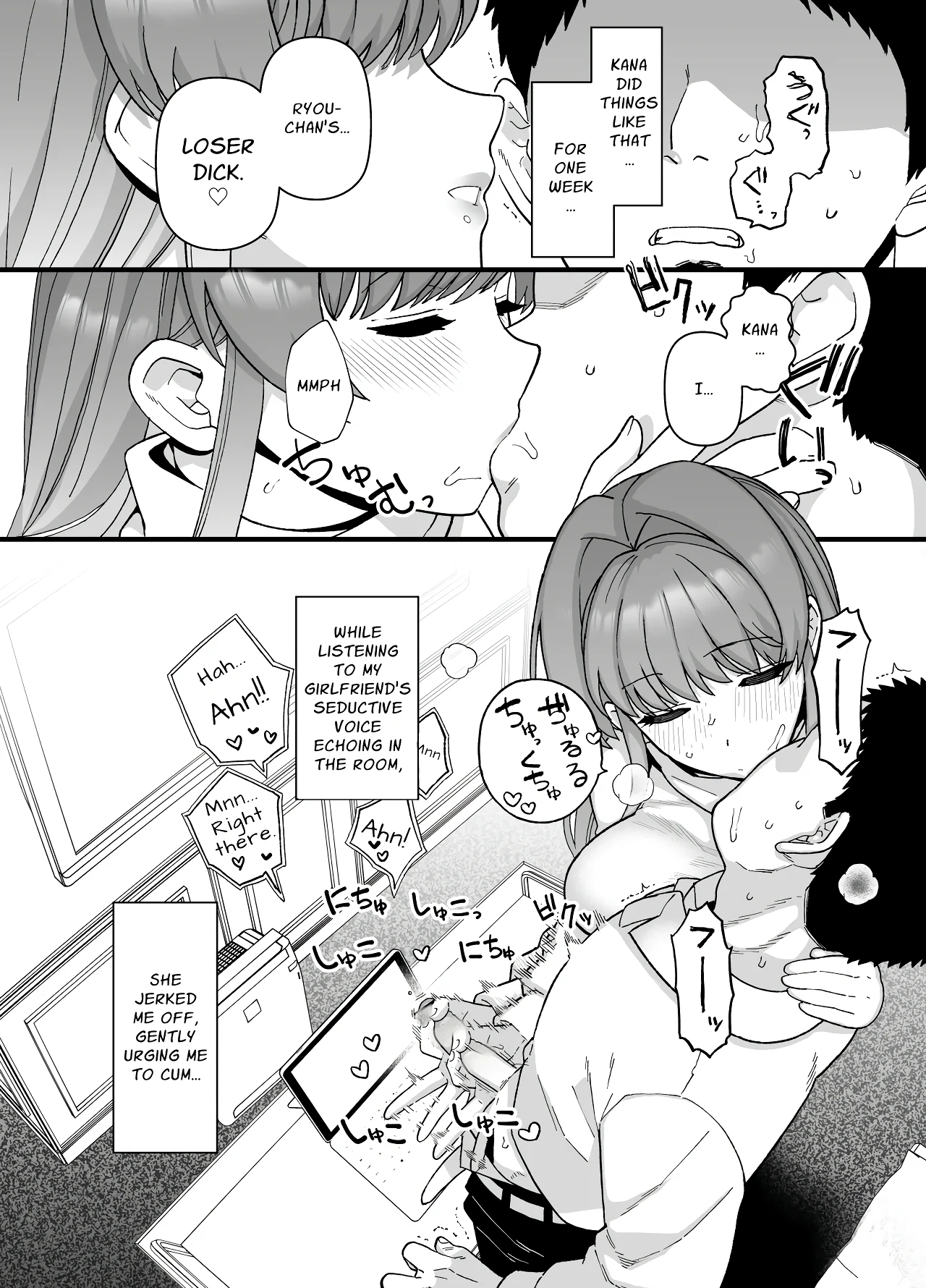 Cuckold Trial: My girlfriend cheats on me for my sake porn comic picture 42