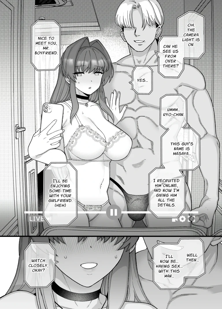 Cuckold Trial: My girlfriend cheats on me for my sake porn comic picture 9