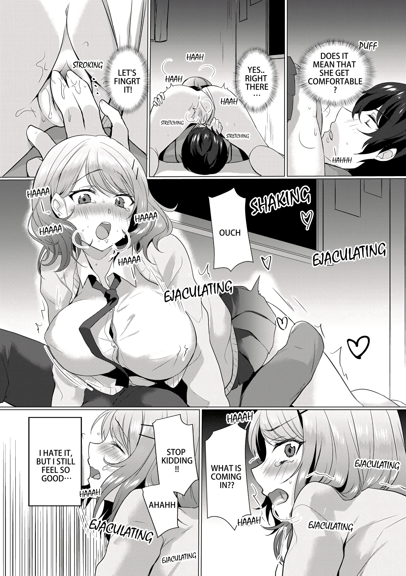 Cum inside disobedient JK porn comic picture 12