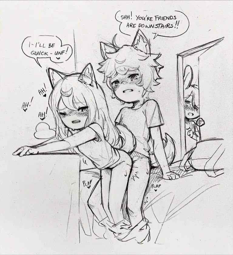 Curious Bunny porn comic picture 1