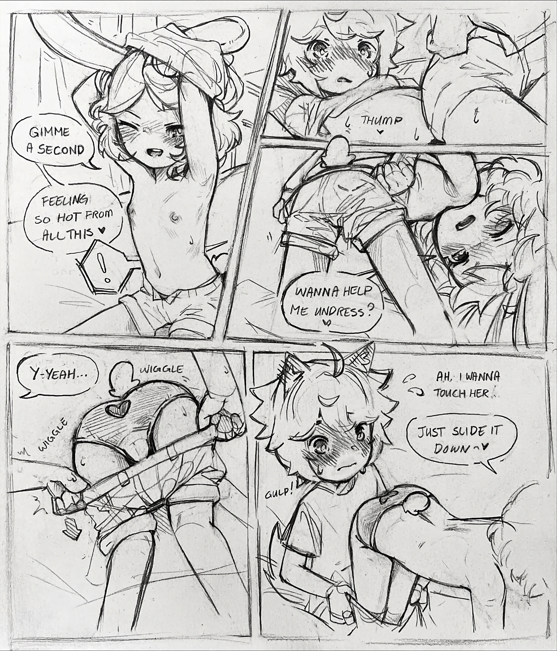 Curious Bunny porn comic picture 13