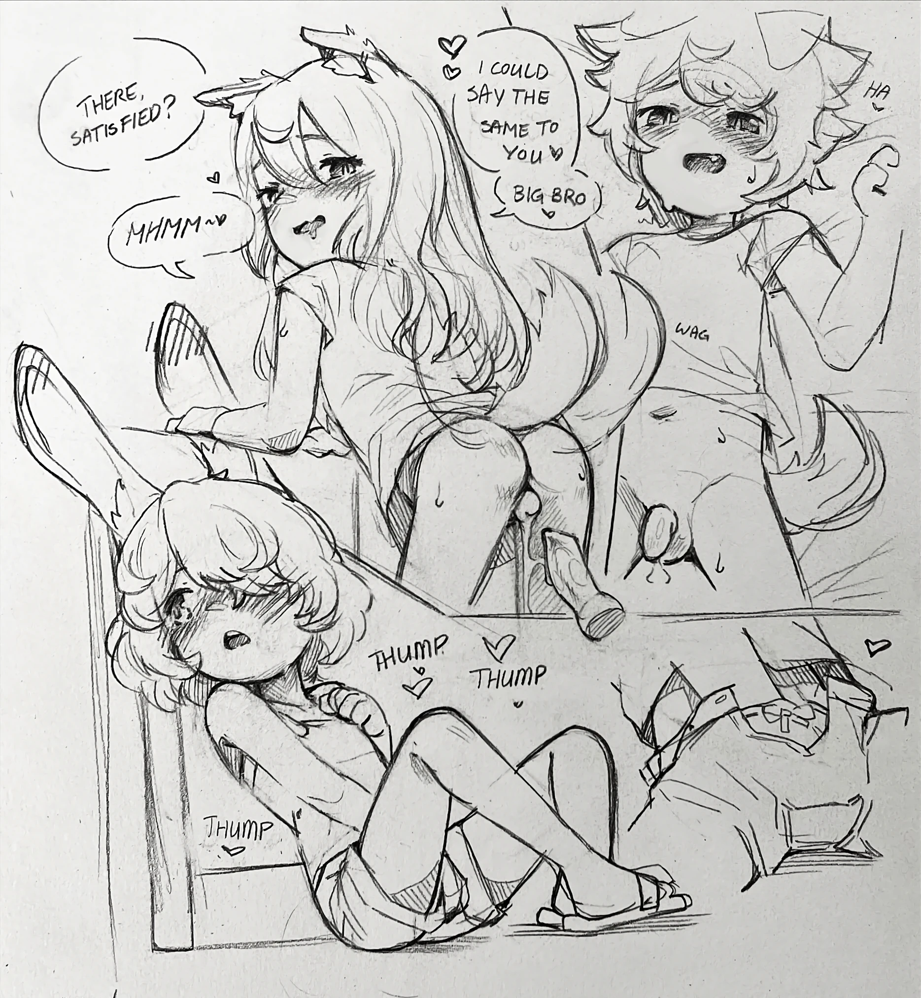 Curious Bunny porn comic picture 2