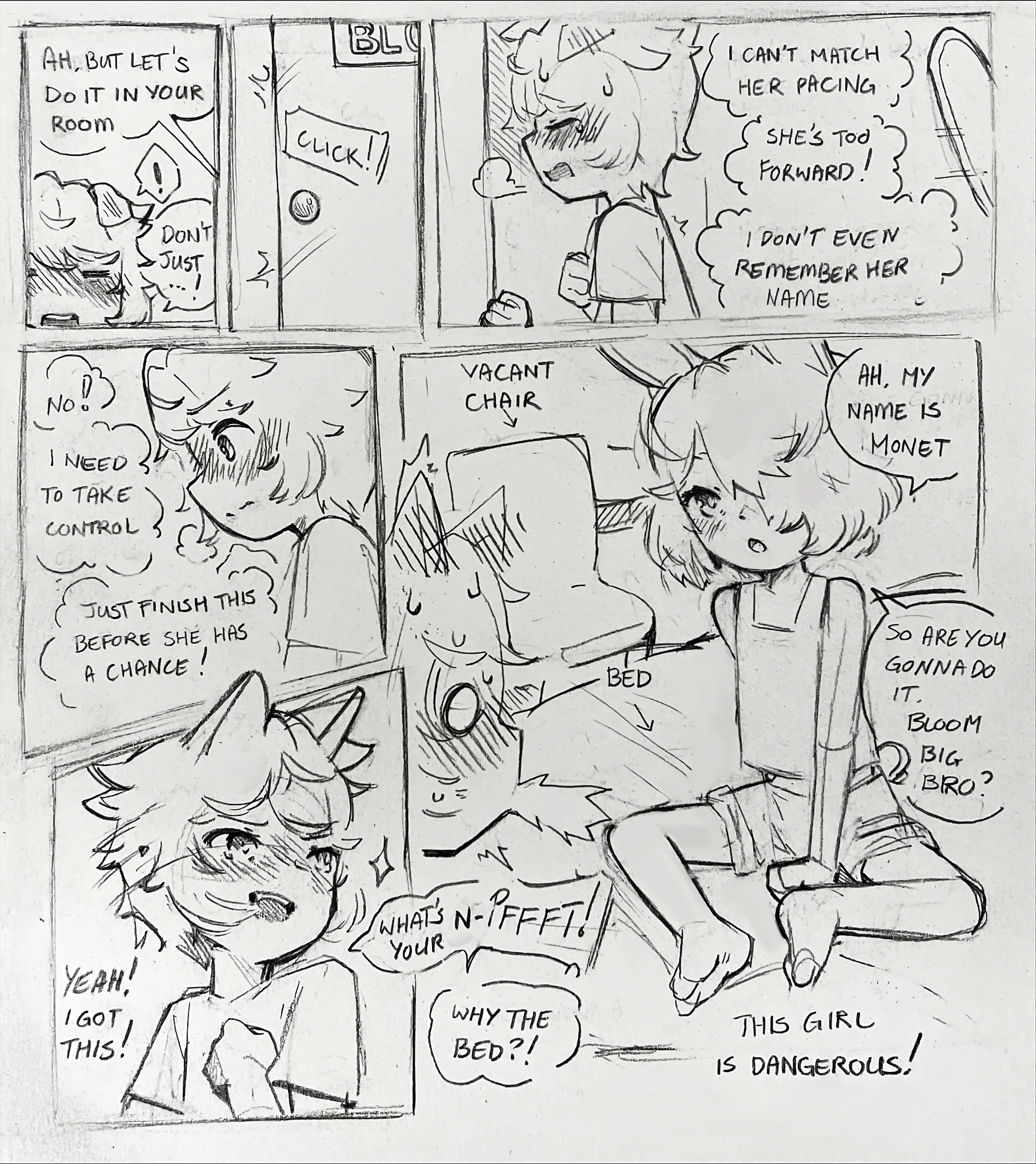 Curious Bunny porn comic picture 7