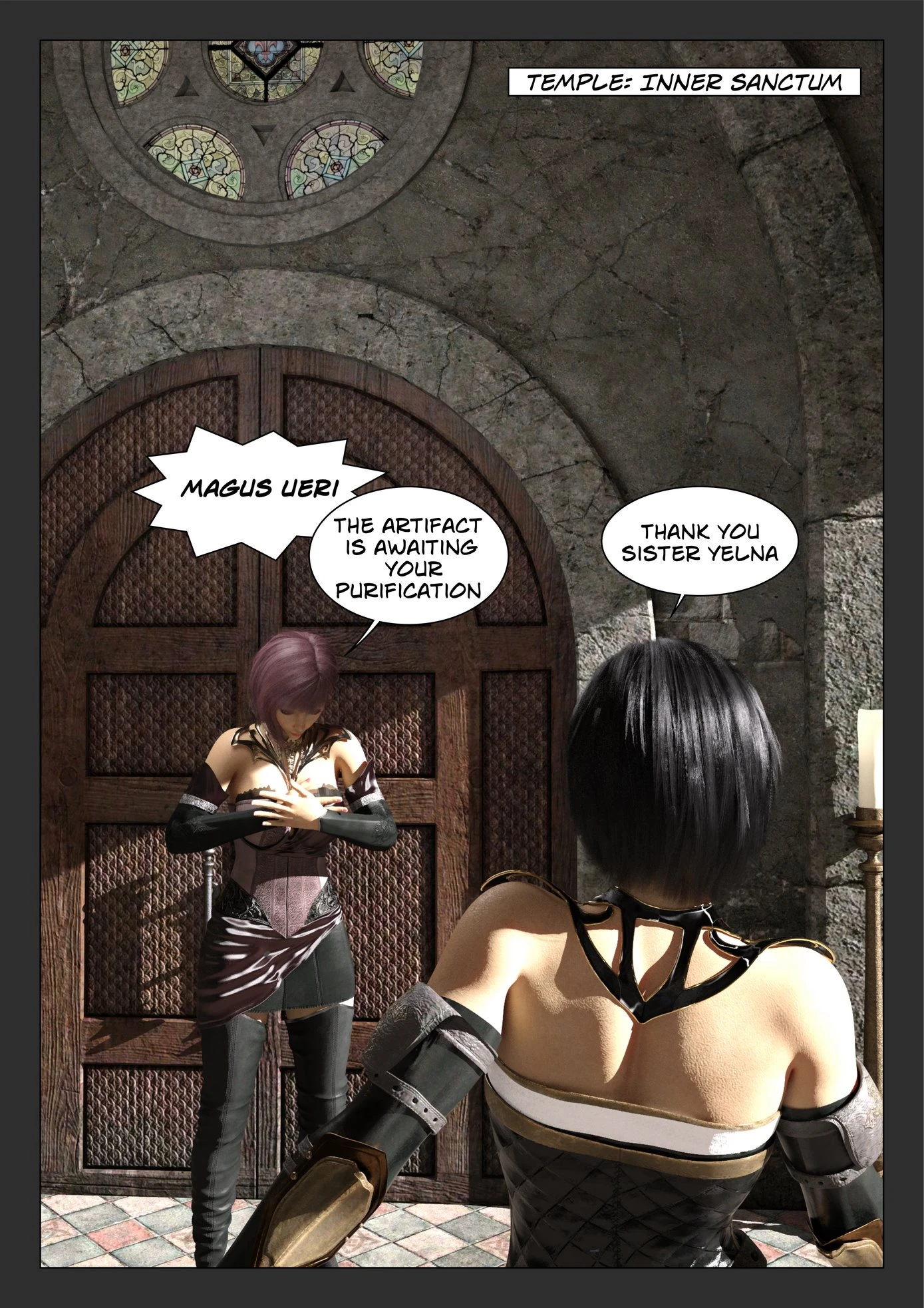 Cursed Artifacts : The Fall Of The Magus porn comic picture 5