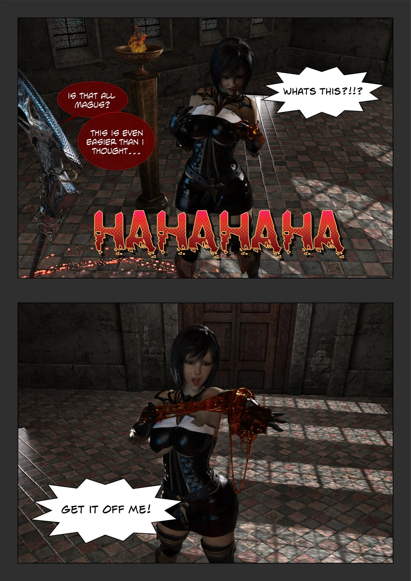 Cursed Artifacts : The Fall Of The Magus porn comic picture 8