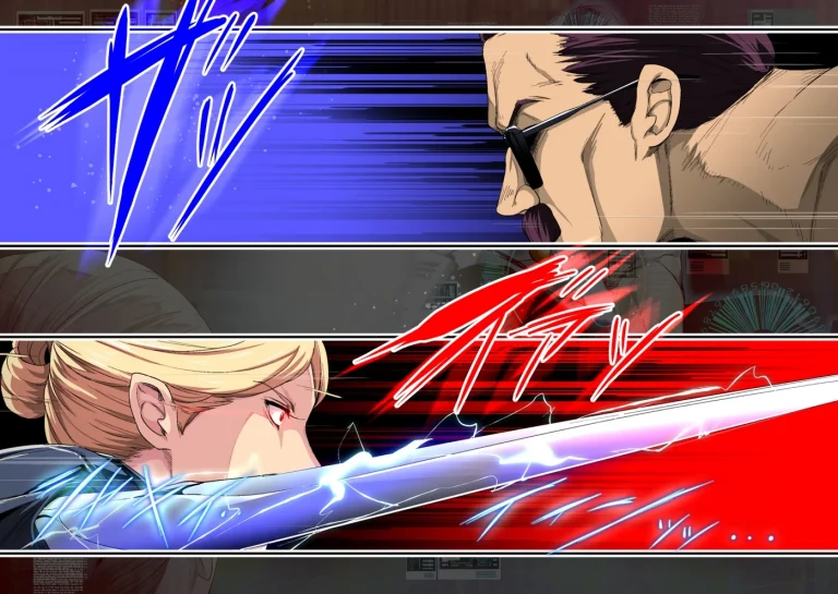 Cyborg vs Tanetsuke Oji-san porn comic picture 11