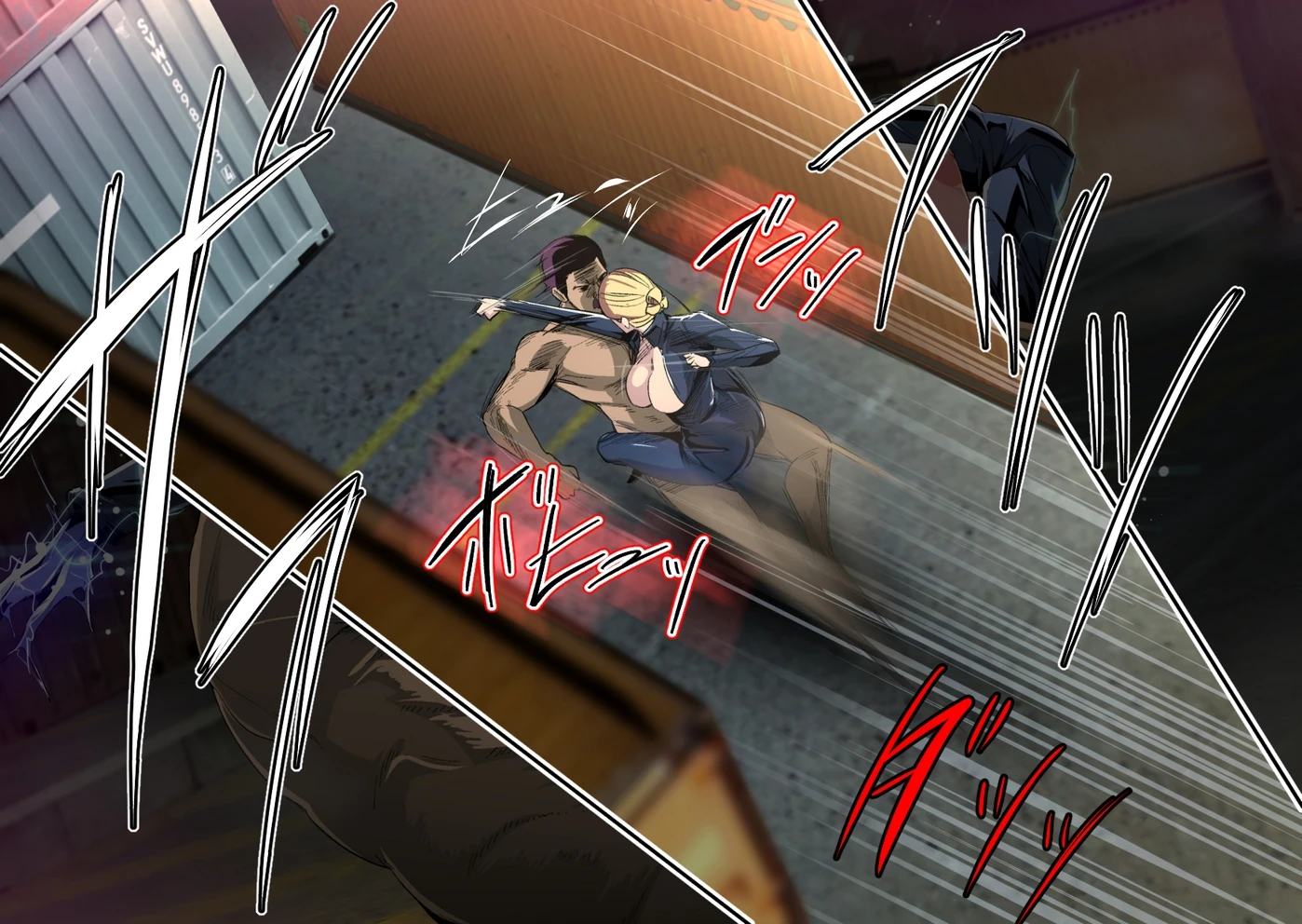 Cyborg vs Tanetsuke Oji-san porn comic picture 20