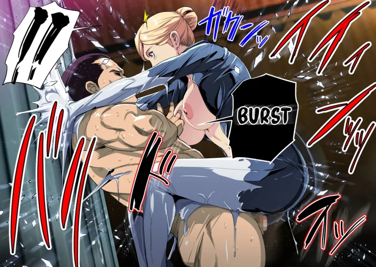 Cyborg vs Tanetsuke Oji-san porn comic picture 24