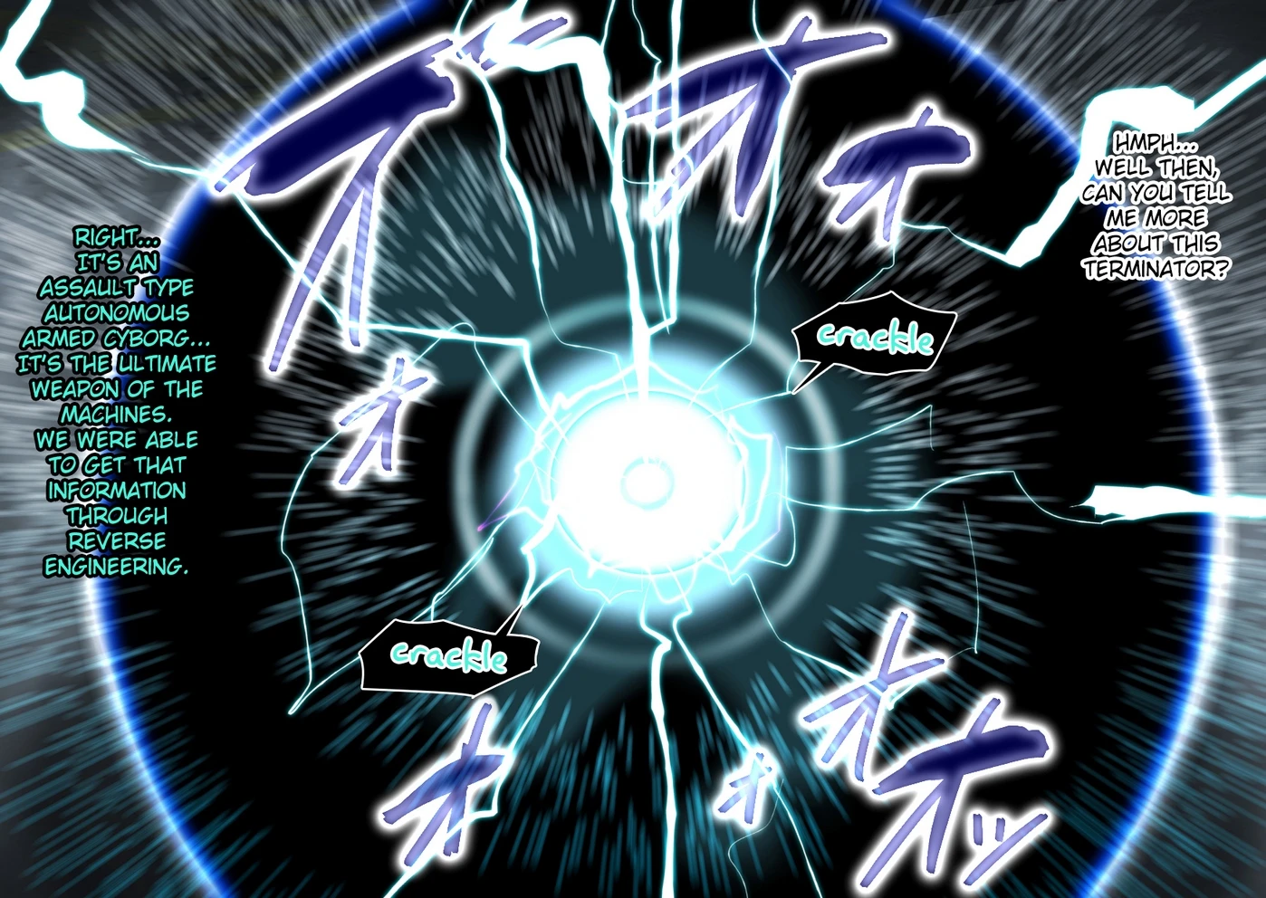 Cyborg vs Tanetsuke Oji-san porn comic picture 3