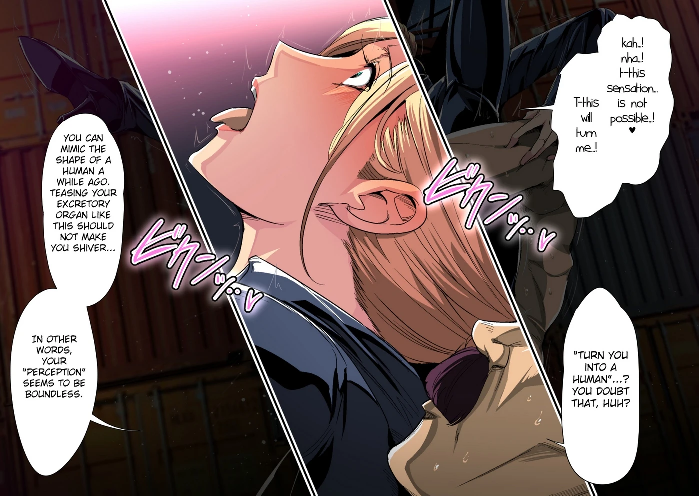 Cyborg vs Tanetsuke Oji-san porn comic picture 36