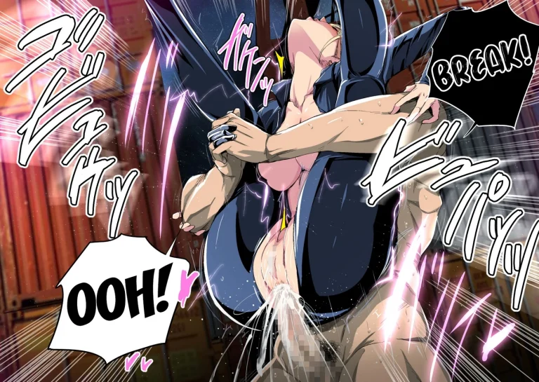 Cyborg vs Tanetsuke Oji-san porn comic picture 39