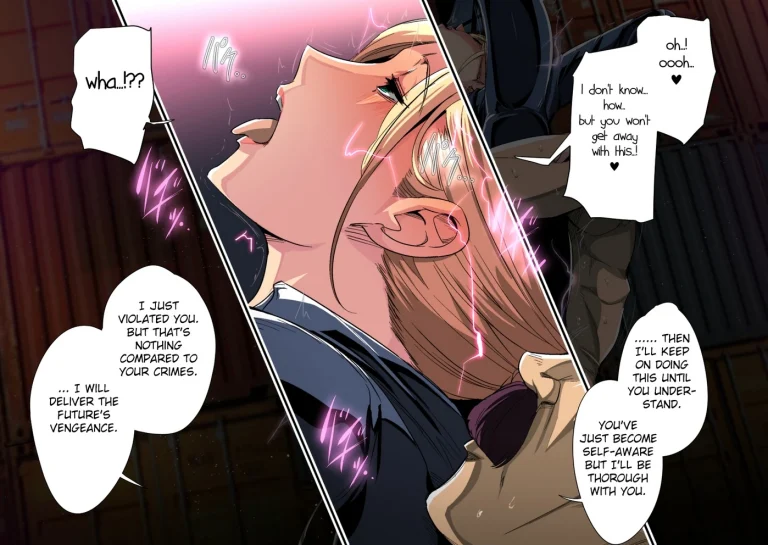 Cyborg vs Tanetsuke Oji-san porn comic picture 40