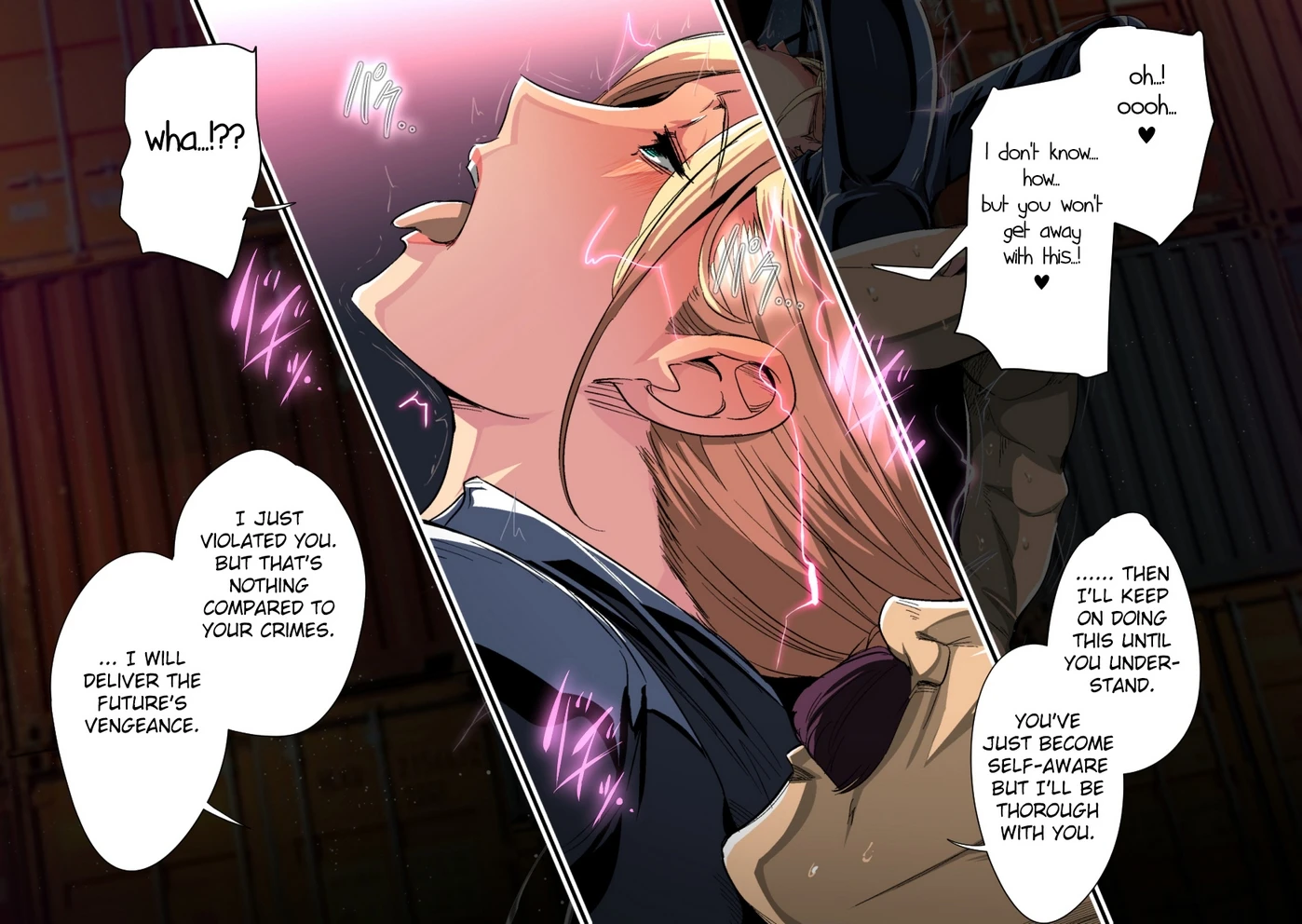 Cyborg vs Tanetsuke Oji-san porn comic picture 40