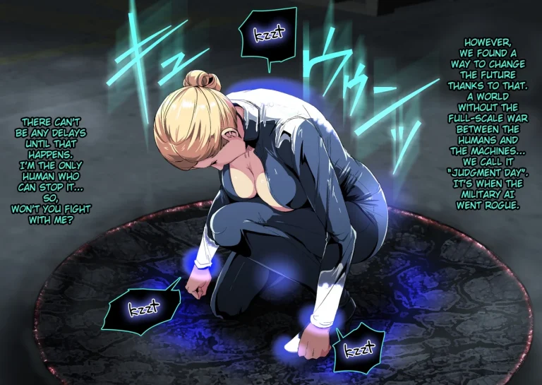 Cyborg vs Tanetsuke Oji-san porn comic picture 6