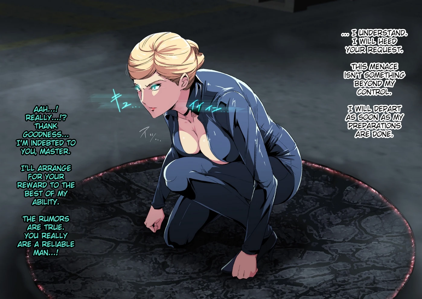 Cyborg vs Tanetsuke Oji-san porn comic picture 7