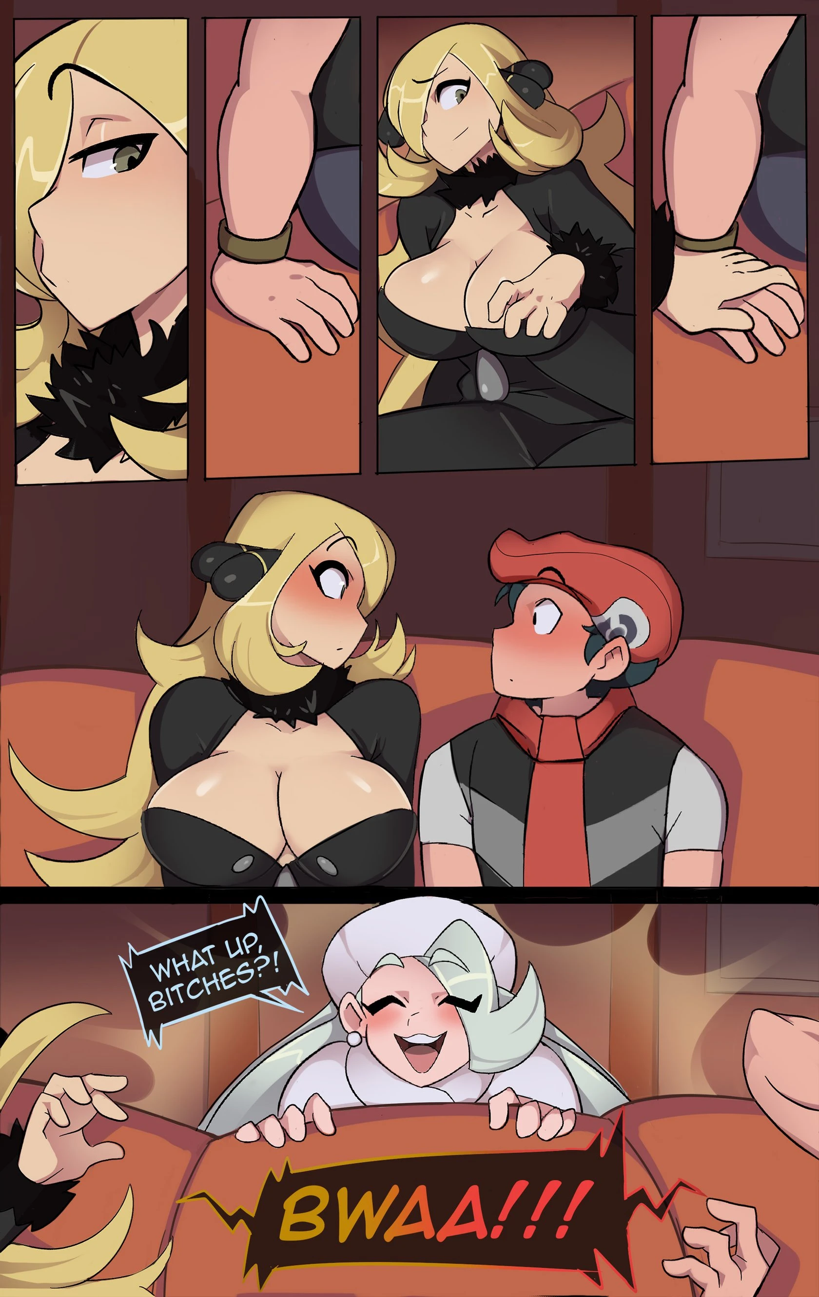 Cynthia's Guest | Ice Breaker porn comic picture 9