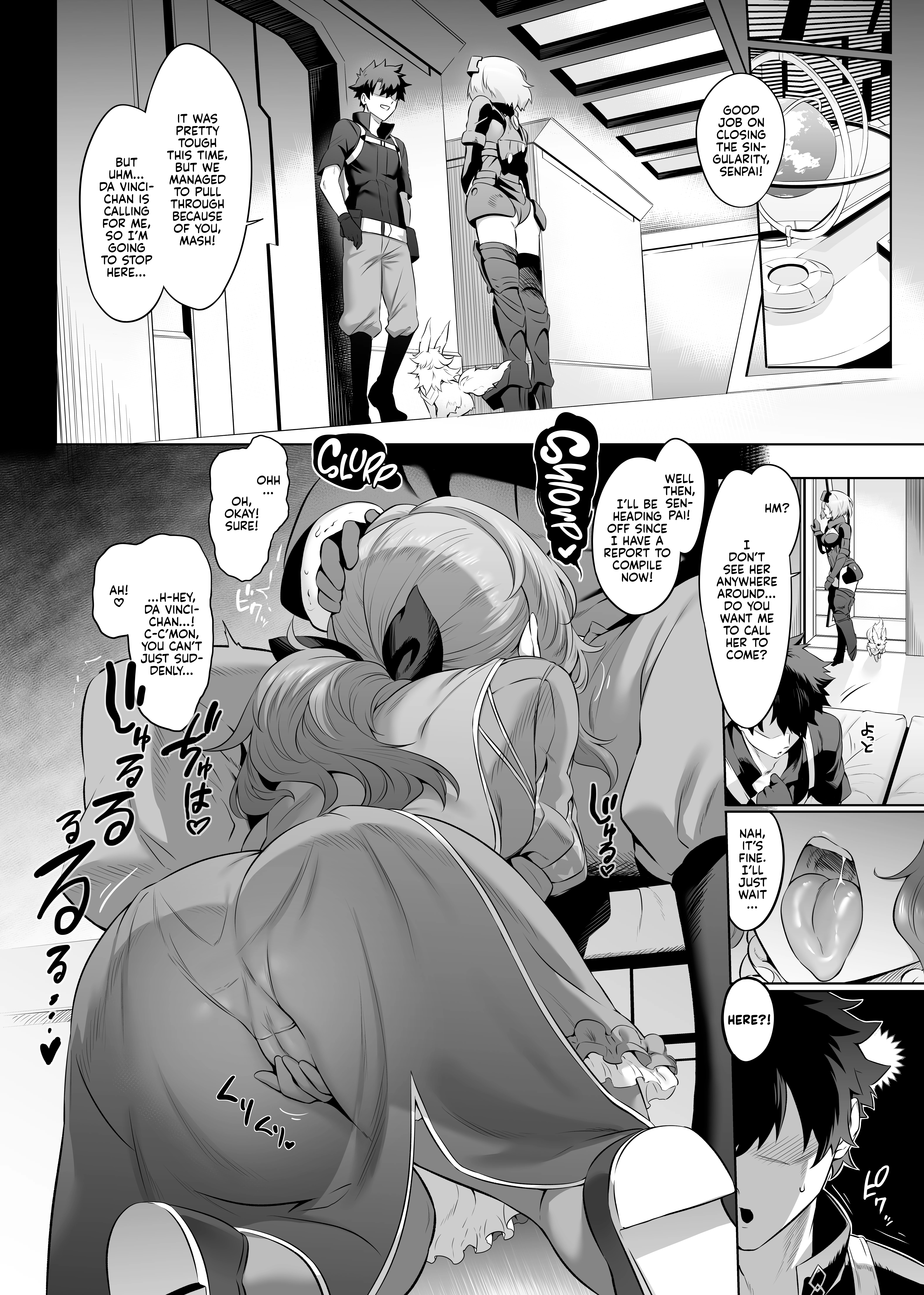 Da Vinci-chan Code porn comic picture 37