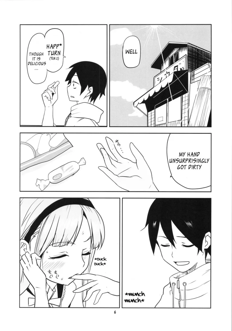 Dagashi Chichi 2 porn comic picture 6