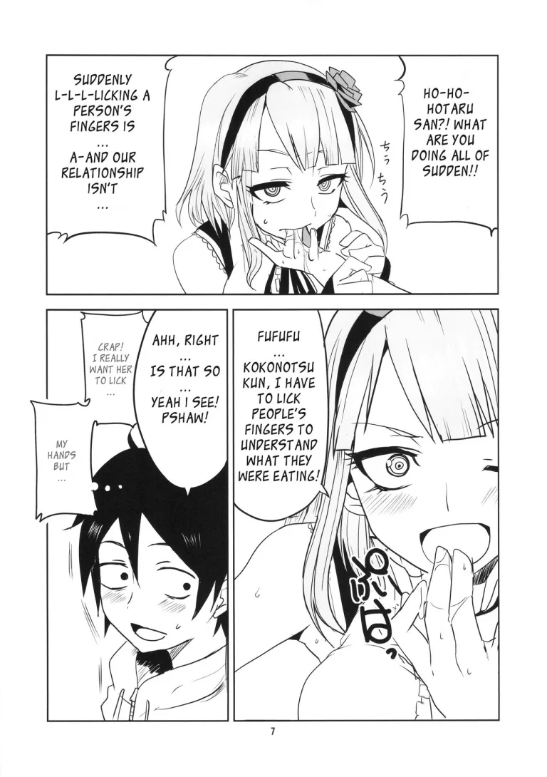 Dagashi Chichi 2 porn comic picture 7