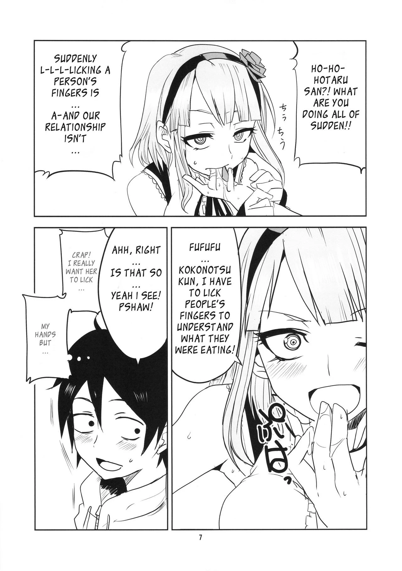 Dagashi Chichi 2 porn comic picture 7